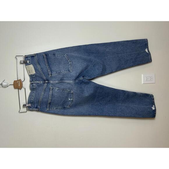 AGOLDE '90s Crop Mid-Rise Straight Leg Jeans Size 27 New - Picture 7 of 10